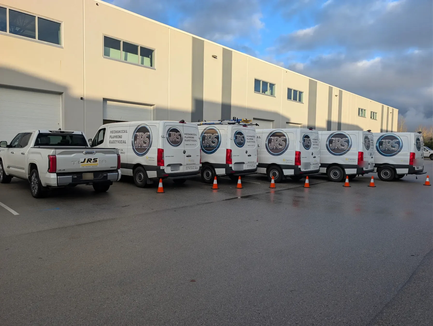 Privacy-safe JRS service fleet ready across the Lower Mainland